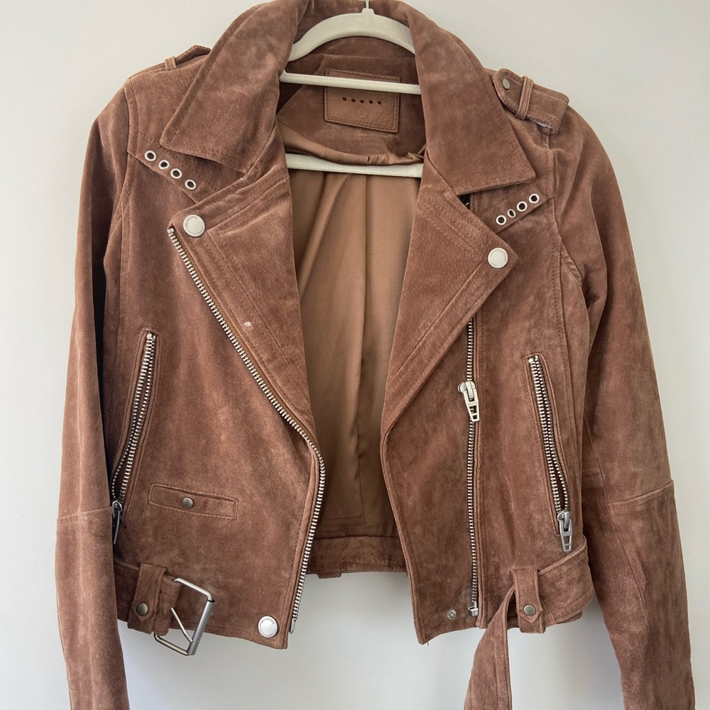 Real leather/suede jacket